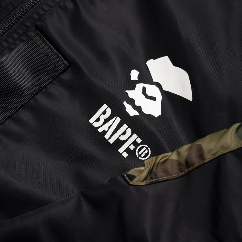 A Bathing Ape 1st Camo Bomber Jacket - Black