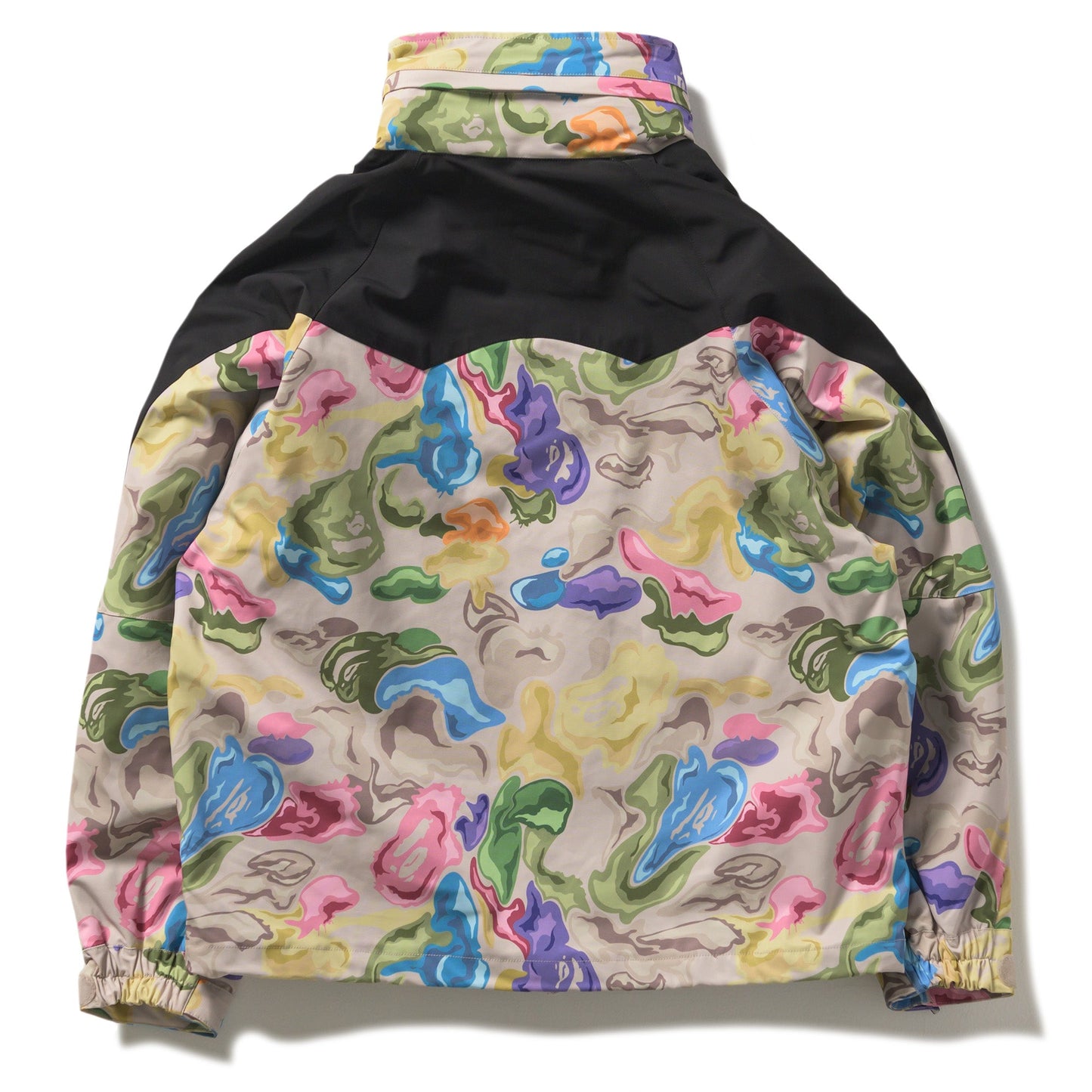 A Bathing Ape Art Camo Snowboard Jacket - Multi