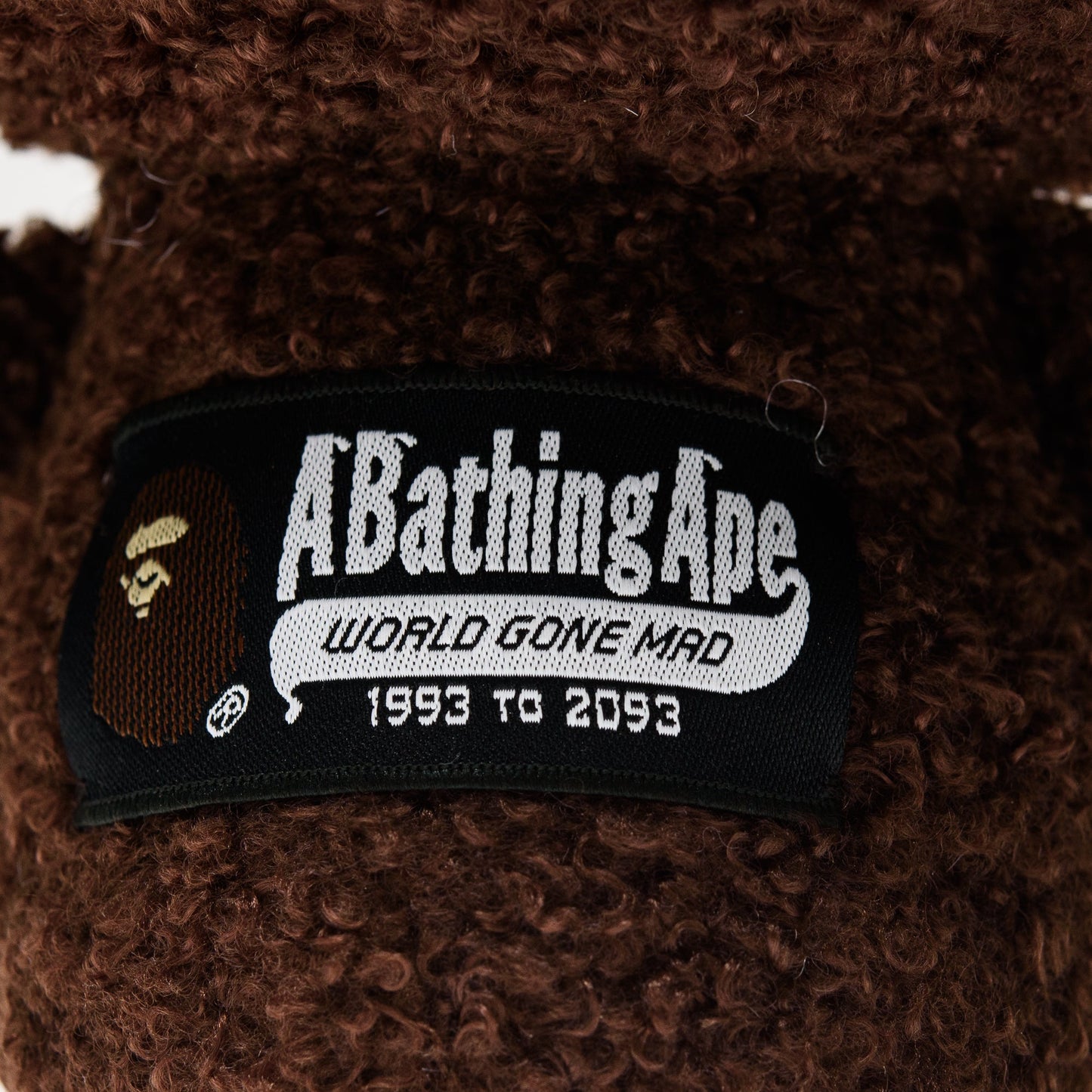 A Bathing Ape Baby Milo Plush Doll - Brown