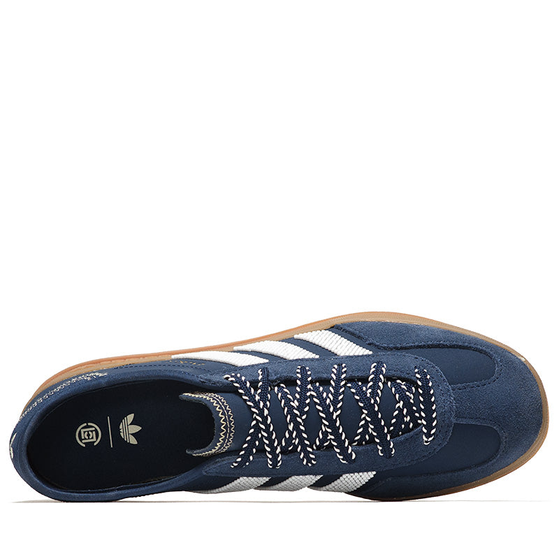 CLOT x Adidas Gazelle - Collegiate Navy/Off White