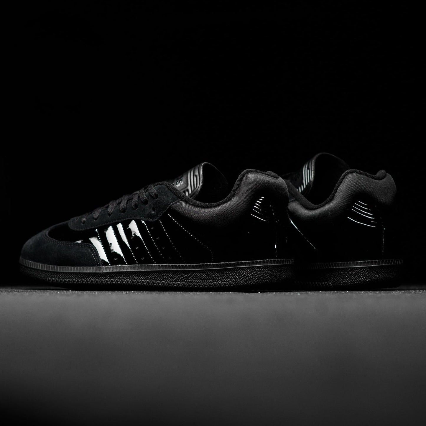 Dingyun Zhang x Adidas Samba - Core Black/Core Black