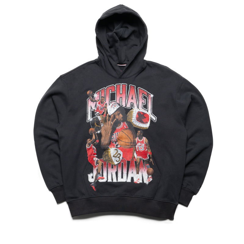 Jordan Flight Fleece Graphic Pullover Hoodie - Off Noir