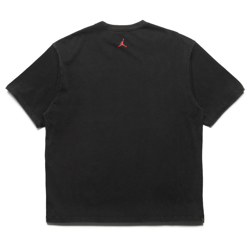 Jordan Flight Essentials Oversized Graphic Tee - Black/Varsity Red