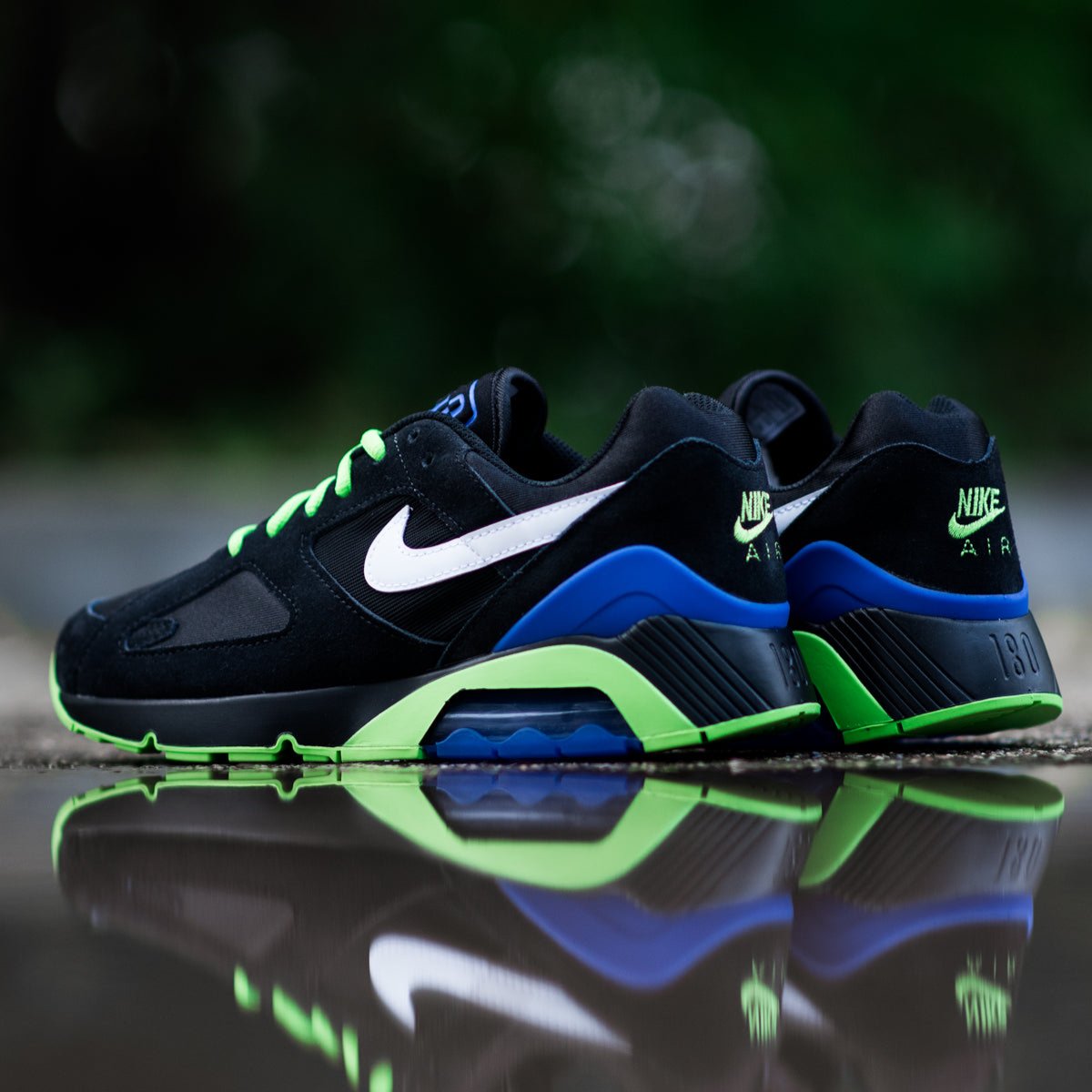 Nike Air 180 QS - Black/Action Green