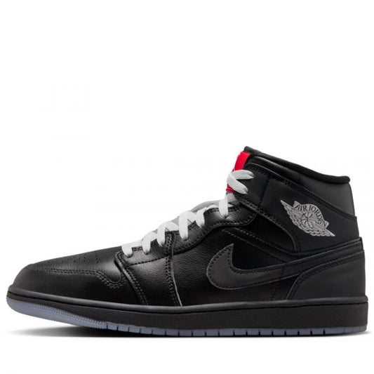 Air Jordan 1 Mid SE - Black/Wolf Grey