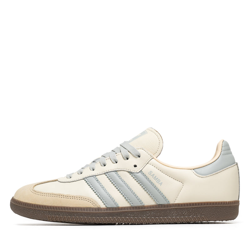 Women's Adidas Samba OG - Cream White/Wonder Silver