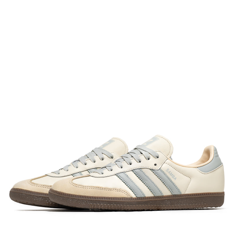 Women's Adidas Samba OG - Cream White/Wonder Silver