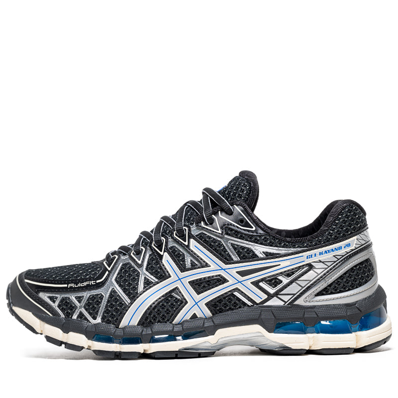 Asics Gel-Kayano 20 - Black/Pure Silver