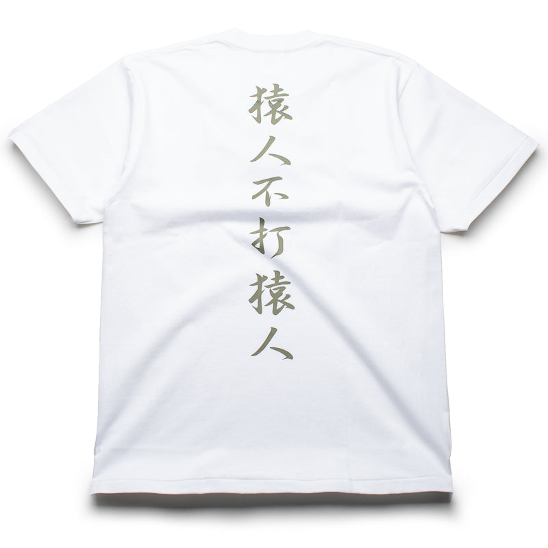 A Bathing Ape 1st Camo Kanji Logo Tee - White