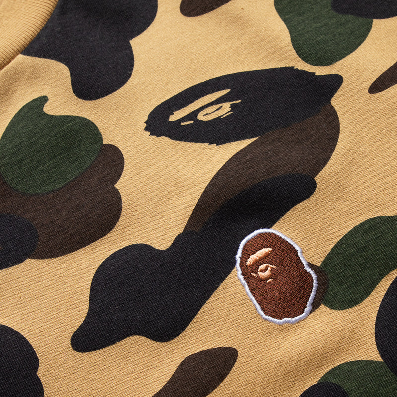 A Bathing Ape 1st Camo Point Tee - Yellow