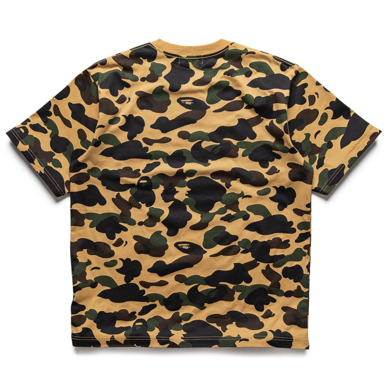 A Bathing Ape 1st Camo Point Tee - Yellow