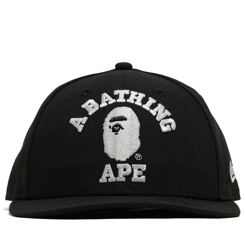 A Bathing Ape x New Era Low Profile 59FIFTY Fitted Hat - Black