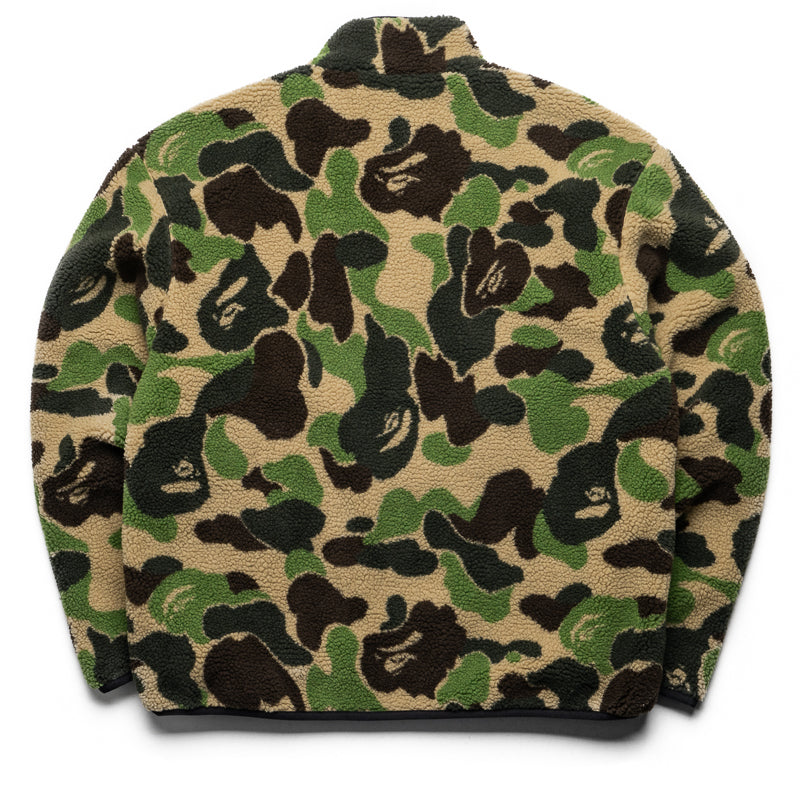 A Bathing Ape ABC Camo Boa Reversible Jacket - Green