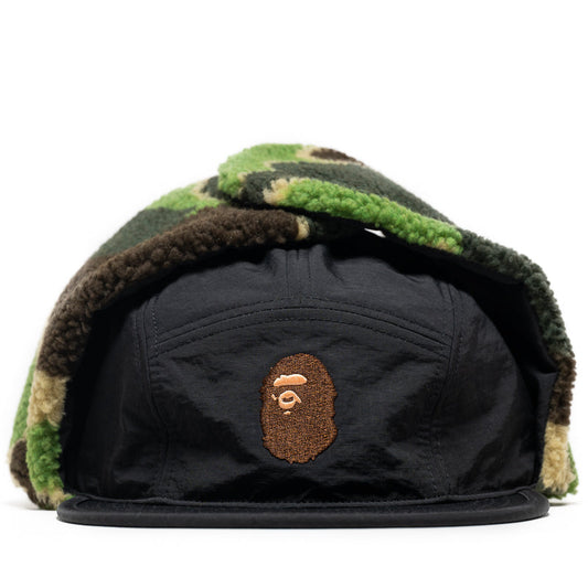 A Bathing Ape ABC Camo Puffy Flight Fitted - Black