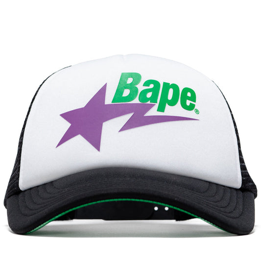 A Bathing Ape Bape Sta Logo Cap - Black