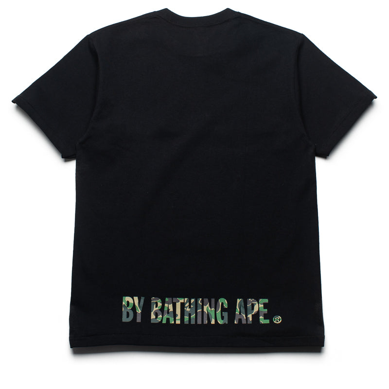 A Bathing Ape ABC Camo Ape Face Tee - Black/Green