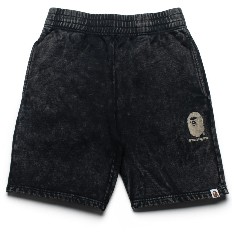 A Bathing Ape Overdye Sweatshorts - Black