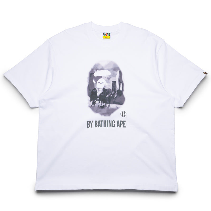 A Bathing Ape Painting By Bathing Ape Tee - White