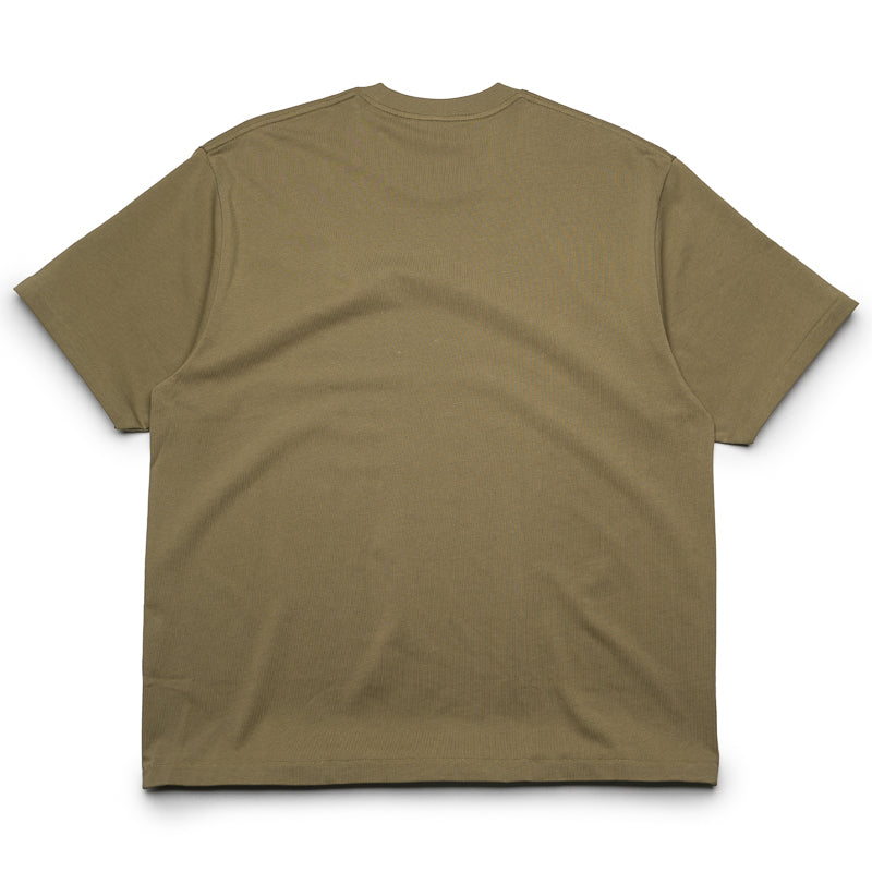 A Bathing Ape Blur Logo Tee - Olive Drab