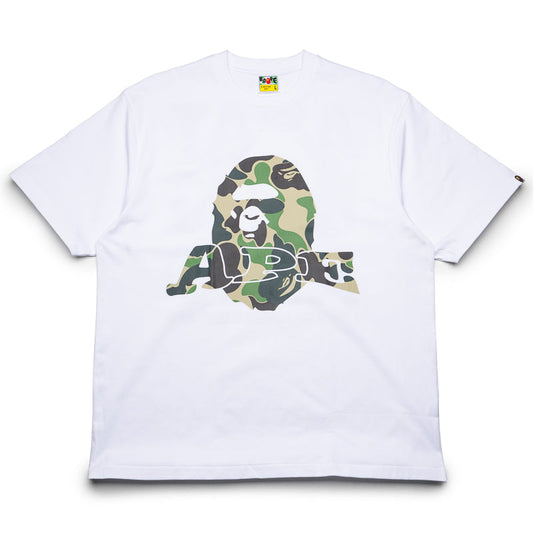 A Bathing Ape ABC Camo Head Tee - White