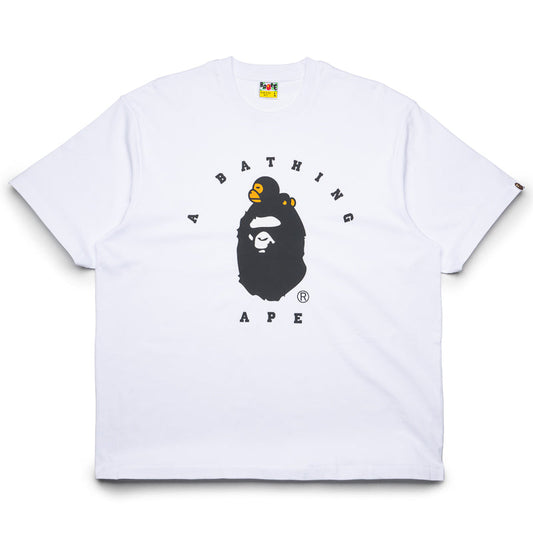 A Bathing Ape Milo College Tee - White