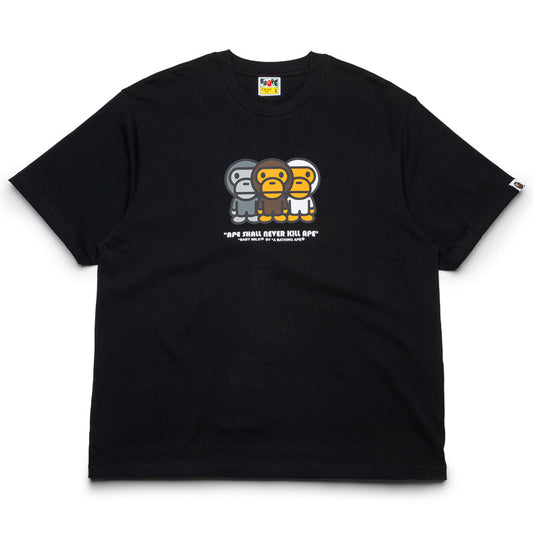 A Bathing Ape Baby Milo Tee - Black