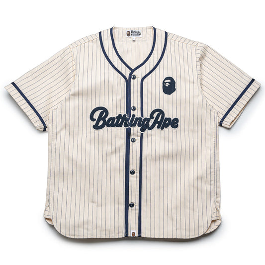 A Bathing Ape Baseball Jersey - Ivory