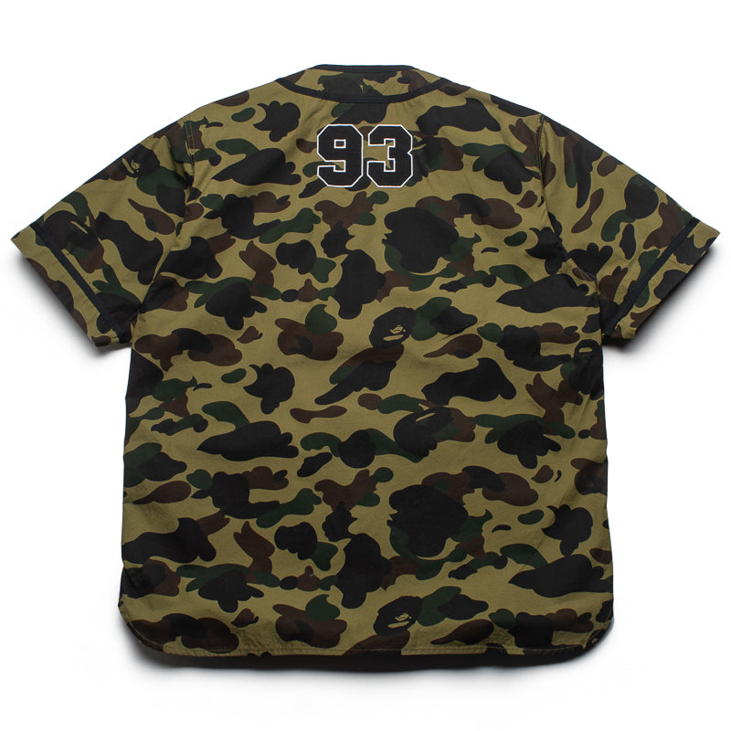 A Bathing Ape 1st Camo Baseball Jersey - Green