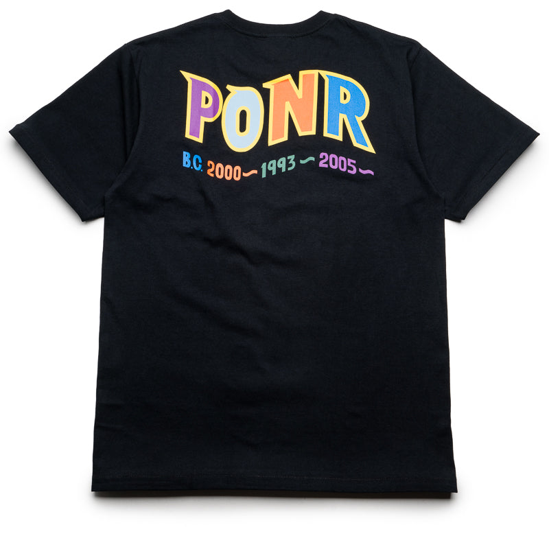 A Bathing Ape Colors Shark PONR Tee - Black