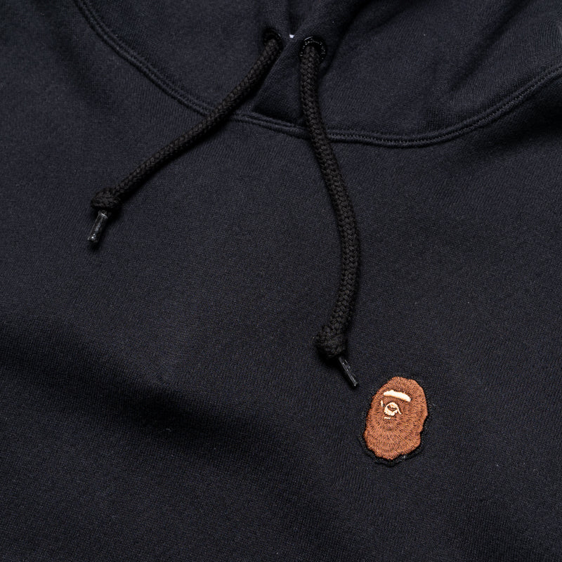 A Bathing Ape One Point Pullover Hoodie - Black