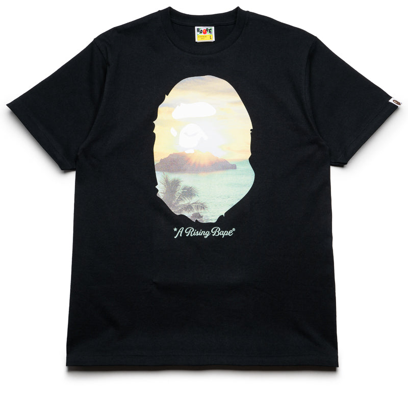 A Bathing Ape Rising Bape Photo Tee - Black