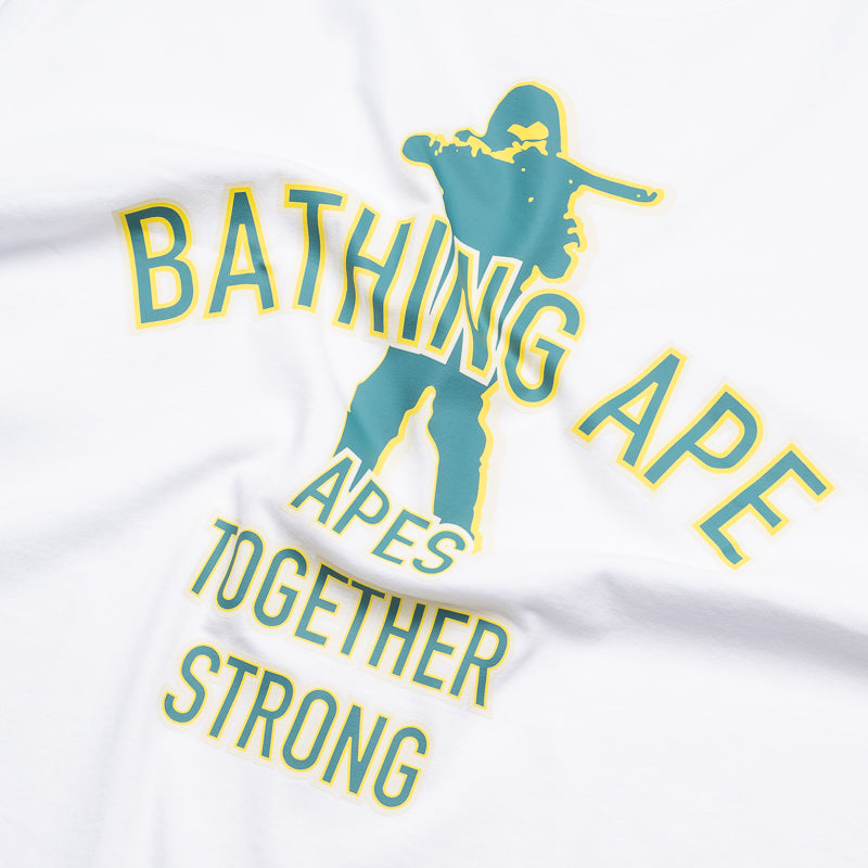 A Bathing Ape Soldier ATS Tee - White