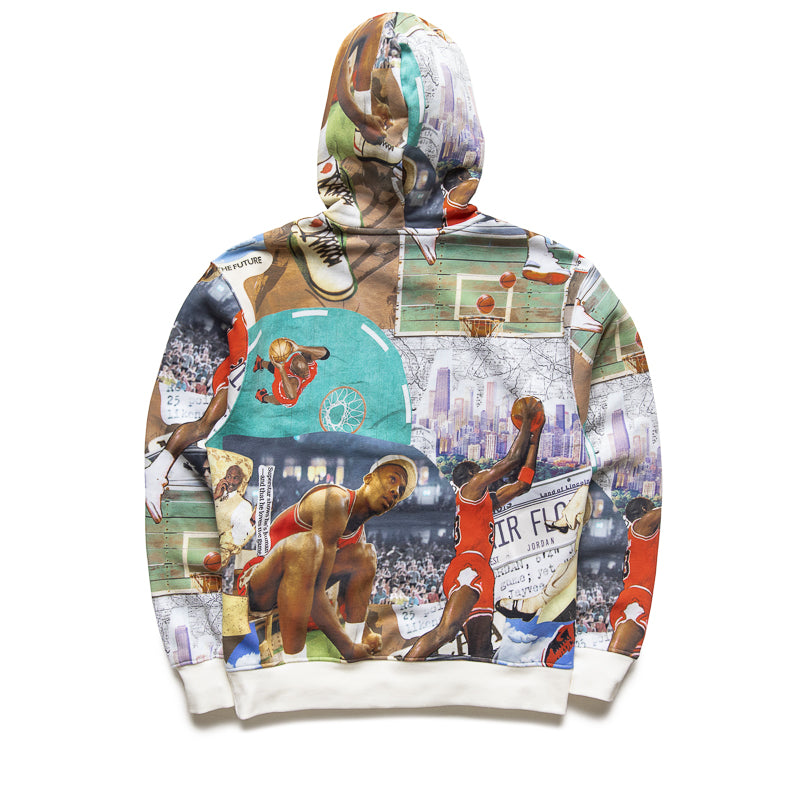 Jordan Brooklyn Fleece Printed Hoodie - Sail/Sail