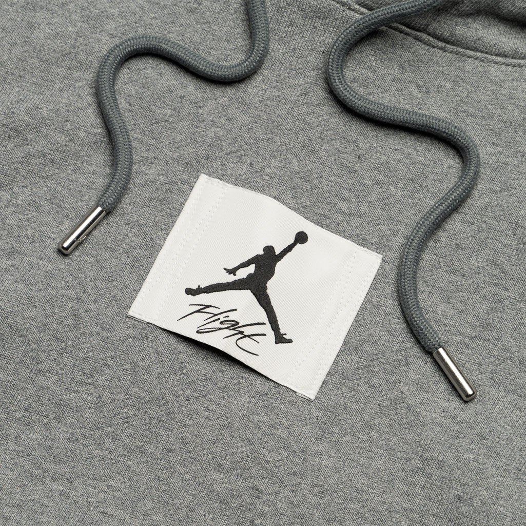 Jordan Flight Fleece Hoodie - Carbon Heather/Sail