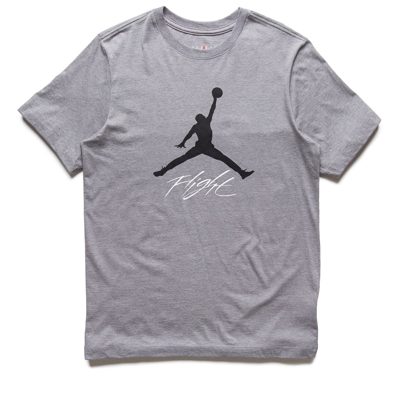 Jordan Jumpman Flight Tee - Carbon Heather/Black