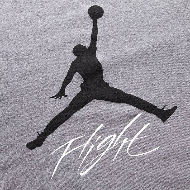 Jordan Jumpman Flight Tee - Carbon Heather/Black