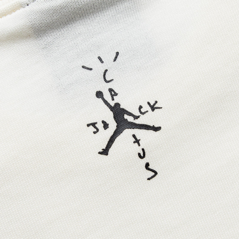 Women's Travis Scott x Jordan Slim Tee - Sail/Black