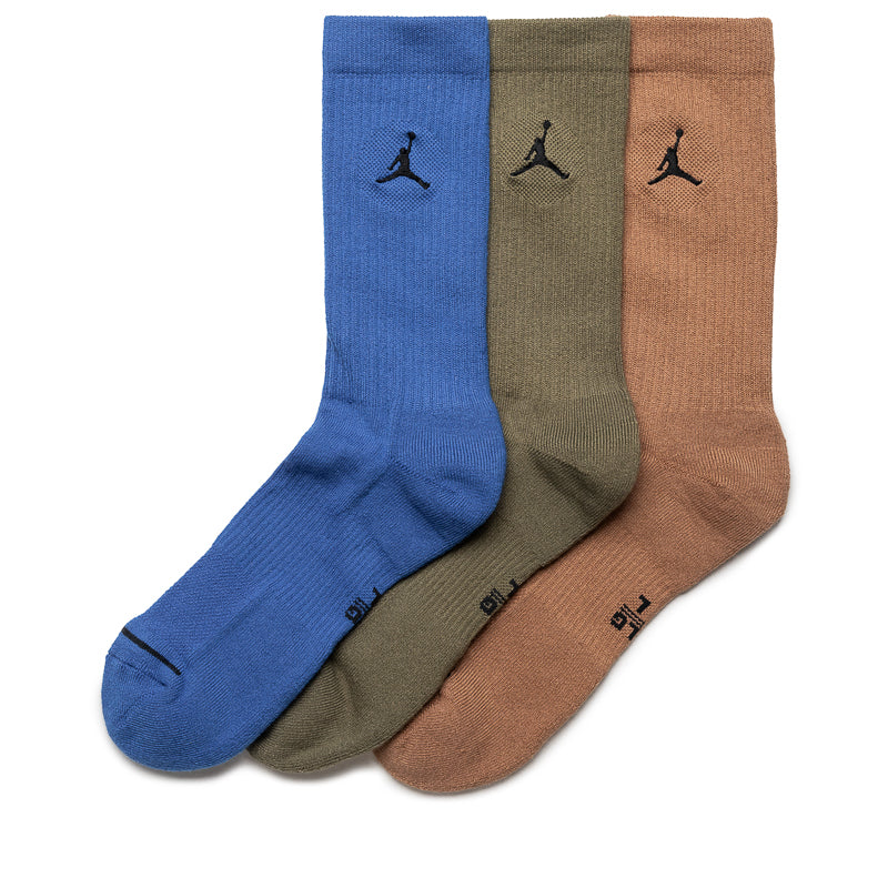 Jordan Everyday Crew Socks (3 Pack) - Multi-Color