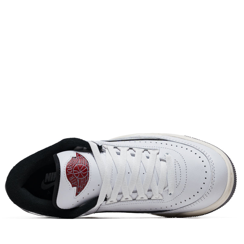 Jordan 2/3 - White/Fire Red