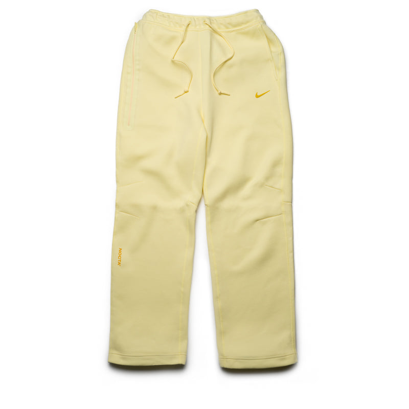 Nike NOCTA Tech Fleece Open-Hem Sweatpants - Citron Tint/Vivid Sulfur