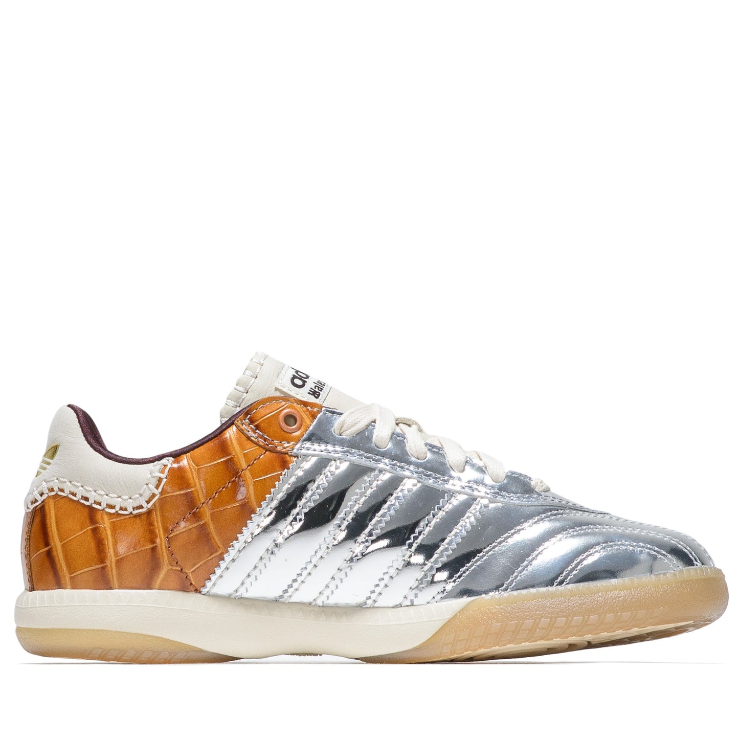 Wales Bonner x Adidas Samba Millennium Metallic - Silver Metallic/Easy Yellow