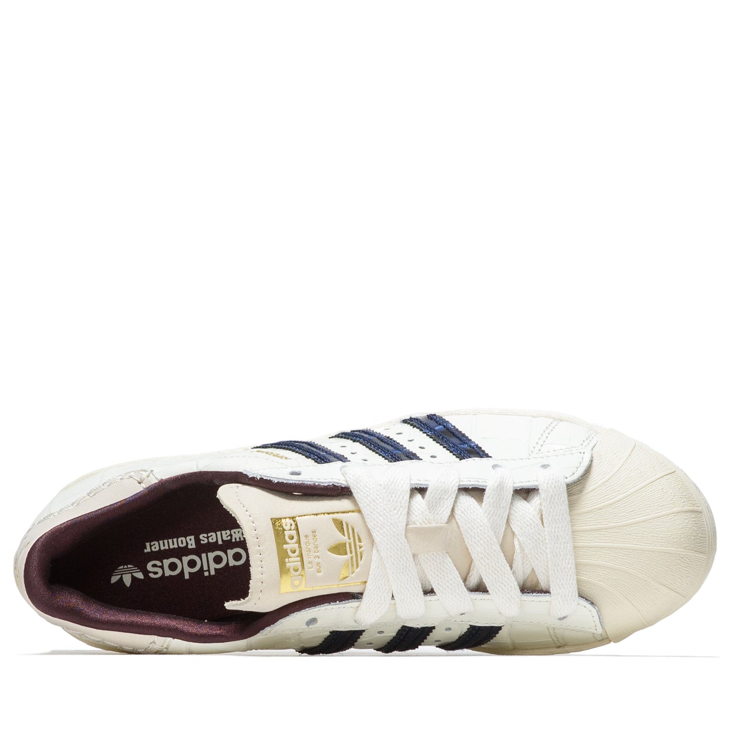 Wales Bonner x Adidas Superstar - Wonder White/Collegiate Navy