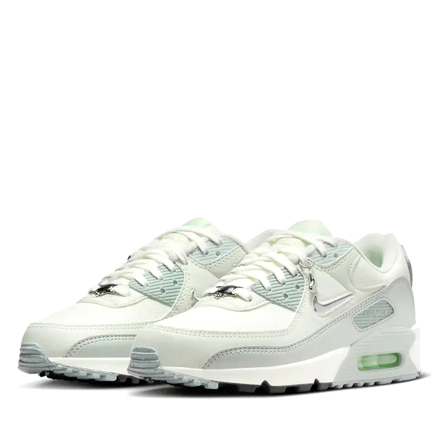 Women's Nike Air Max 90 SE - Sail/Metallic Silver